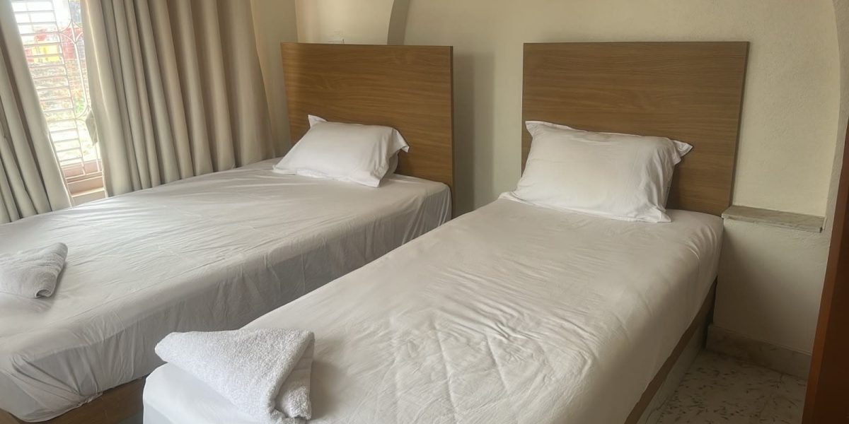Room 101, Twin beds, Ground floor